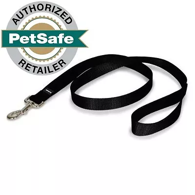 PetSafe Nylon Leash 6 Ft (3 Widths To Choose From 1  3/4  Or 3/8 ) Black • $8.95