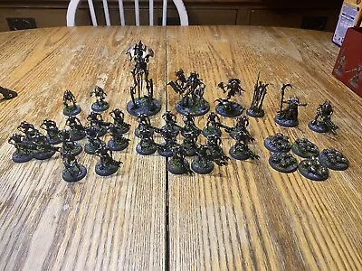 Warhammer 40K Necron Army Painted Around 700 Points • £31