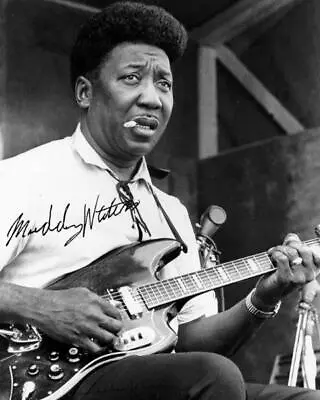 REPRINT - MUDDY WATERS Blues Guitar Legend Autographed Signed 8x10 Photo Poster • $6.99