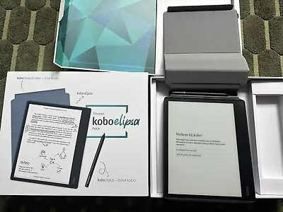 Kobo Elipsa 2E 10.3 Inch E-Reader W/ Stylus - Black • $185