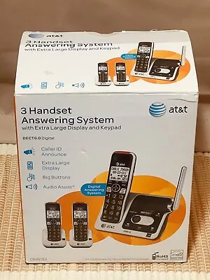 AT&T CRL82312 3-Handset Expandable Cordless Phone With Answering System Open Box • $42.95