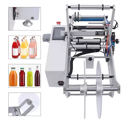 Labeler Machine Top Quality LT-190 Semi-automatic Round Bottle Labeling Machine  • $1348.20