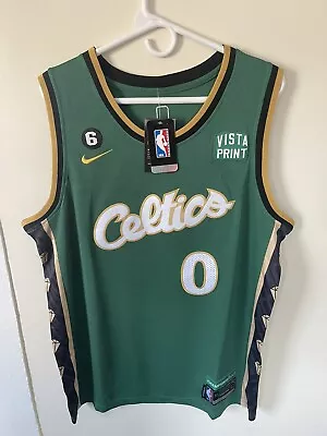 Jayson Tatum Boston Celtics Jersey Large • $55