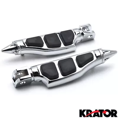 Stiletto Motorcycle Foot Pegs For Suzuki M109R All Models 2006-2013 Front • $39.99