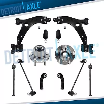 12pc Front Lower Control Arm Sway Bar Wheel Hub Bearing For Volvo S40 V50 C70 • $187.19