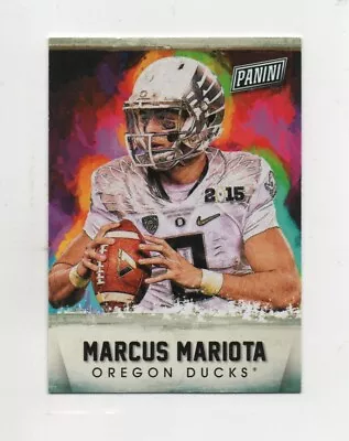 2015 Panini Fathers Day Marcus Mariota Portraits #14 Oregon Ducks Titans • $2.39