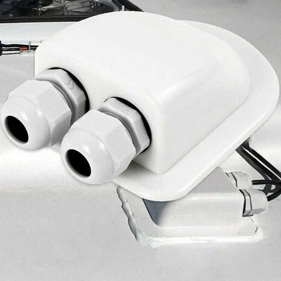 £7.38 • Buy Heavy Duty ABS Cable Entry Gland For Marine And For Caravan Solar Panel