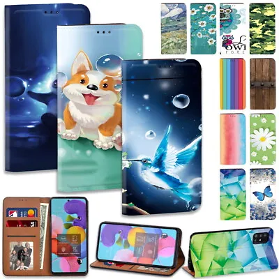 Printed PU Cover Phone Case For Samsung Galaxy A41/A50/A50S/A51/A70/A70S/A71    • £3.59