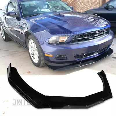 For Ford Mustang V6 V8 GT 2000-2022 Front Bumper Lip Spoiler Boby Kits Splitters • $89.16