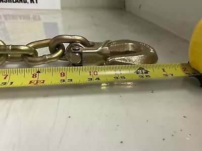 3 Foot 3/8  Safety Chain With Safety Hook • $45