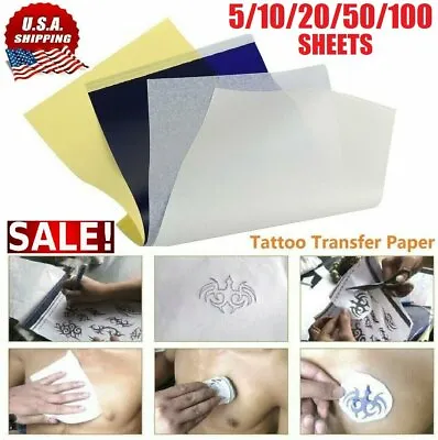 $6.56 • Buy WHOLESALE Tattoo Transfer Paper Printable Customized For Laser Printer Tattoo A4