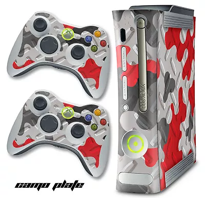 Skin Decal Wrap For Xbox 360 Original Gaming Console & Controller Xbox360 CP R • $8.95