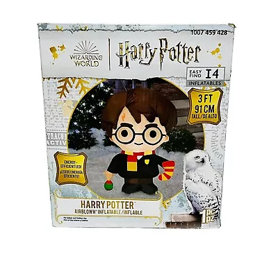 Gemmy Harry Potter 3ft LED Lighted Christmas Inflatable Yard Decor Airblown • $11.99