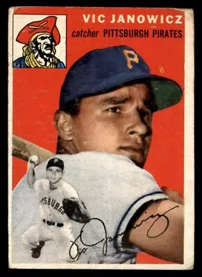 1954 Topps #16 Vic Janowicz PR (Wrinkle) JRI7 • $2.70