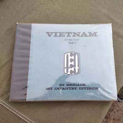 VIETNAM THE FIRST YEAR 2ND BRIGADE 1ST INFANTRY DIVISION HISTORY  Free US Mail • $49.99