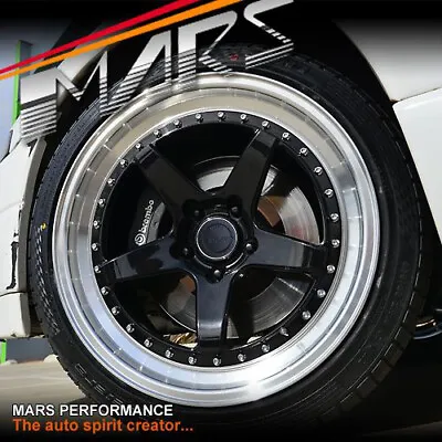 MARS MP-SP 18 Inch Concave Gloss Black Deep Dish Stag Wheels Rim 5x120 BMW M3 M5 • $1499.99