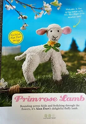 🧶 KNITTING PATTERN Alan Dart Easter Primrose Lamb Spring- Toy Craft • £9.50