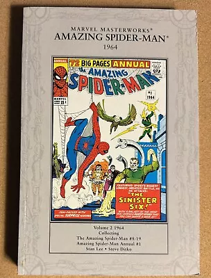 Marvel Masterworks Amazing Spider-Man 1964 Volume 2 British Import Comic Book B8 • $12