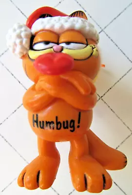 £18.99 • Buy Dakin Garfield Cat Figure Xmas Humbug Car Glass/Window Suction 1980's VintageToy