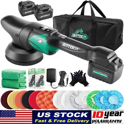 Cordless Car Polisher Buffer Sander Dual Action Polishing Machine Orbital Kit 5  • $85.98