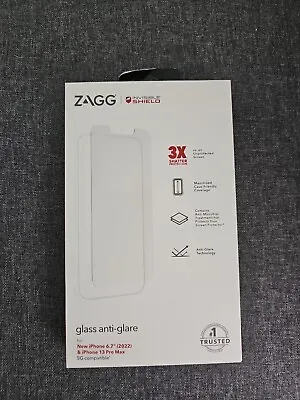 NEW-ZAGG Invisible Glass Anti-Glare Screen Protector -iPhone 13 Pro Max /14 Plus • $8