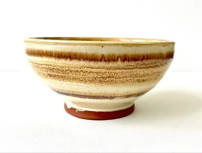 Lovely Studio Pottery Japanese Style Footed Noodle Bowl Beautifully Glazed • £15.95
