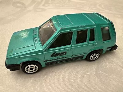 Majorette Toyota 4WD Tercel Diecast  Green Car 1:55 Scale No. 273 Made In France • $24.99