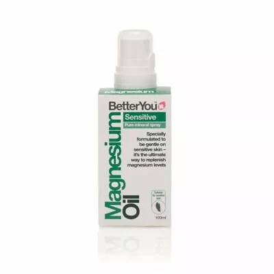 £9.10 • Buy BetterYou Magnesium Oil Sensitive Body Spray For Joints & Muscles - 100ml