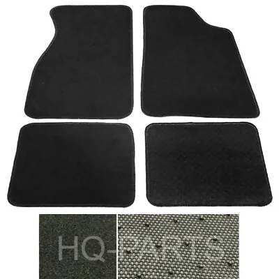 4 Pieces Black Nylon Carpet Floor Mats Liner For 79-93 Ford Mustang OE Fitment • $42.88