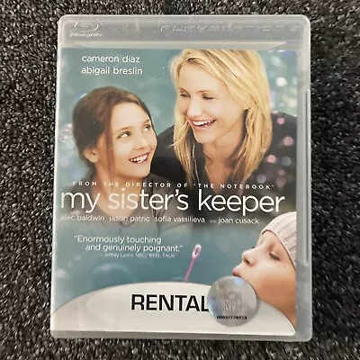 My Sisters Keeper Blu-ray Cameron Diaz Abigail Breslin Touching Drama Ex Rental • $3.89