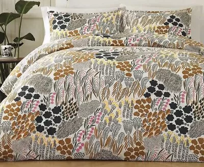 Marimekko Pieni Letto Queen Comforter Set With 2 Queen Shams In Multi New • $119.99