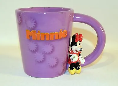  Disney Parks Authentic Original Minnie Mouse Purple Cup Mug • $8.99