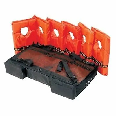 Kwik T-BAG T-Top And Bimini Top Storage Pack Holds 6 Life Jackets PFD-T6 Boat • $58.84