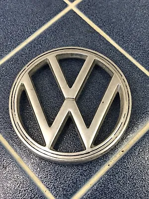 $30 • Buy Vintage Volkswagen Beetle Type 3 Hood Emblem German Original 1963-1973 VW