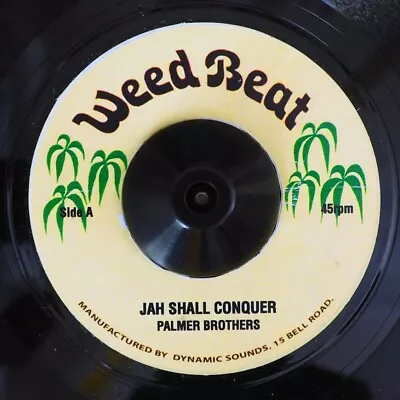 VINYL 7 INCH Palmer Brothers - Jah Shall Conquer  /  Version • $7.68