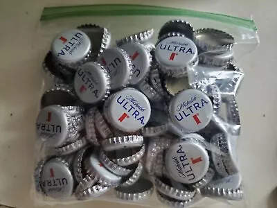 Lot Of 100 Michelob Ultra Beer Bottle Caps No Dents • $8