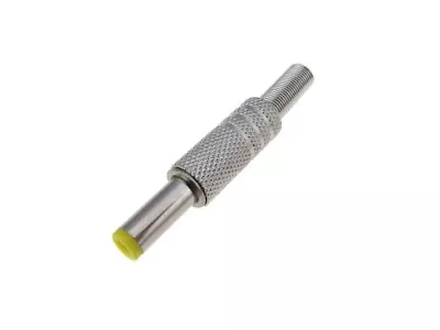 5.5mm X 2.5mm 5.5/2.5 DC Power Barrel Plug Metal Free Hanging - Pack Of 2 • $1.85