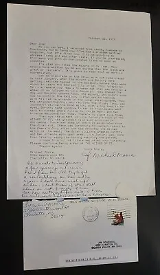Michael Moore Autographed Letter Wizard Of Oz Content • $5.99