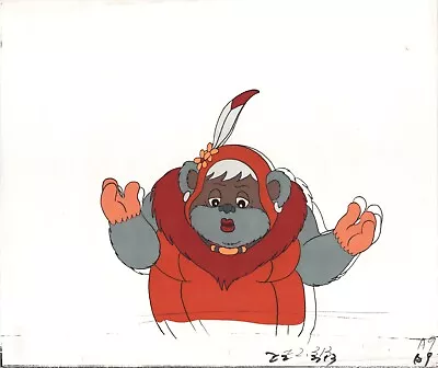 Star Wars: Ewoks Original Production Animation Cel N Stuck Draw Lucasfilm C-a9 • $73.23