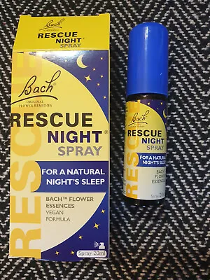 £6 • Buy Bach NIght Rescue Remedy Spray