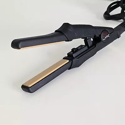 Chi Air Hair Ceramic Hair Straightener Flat Iron Mini Travel  1/2  Pad Black • $13.85