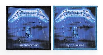 Metallica Ride The Lightning Sublimated Printed Patch | Heavy Metal Band Logo • $6.99
