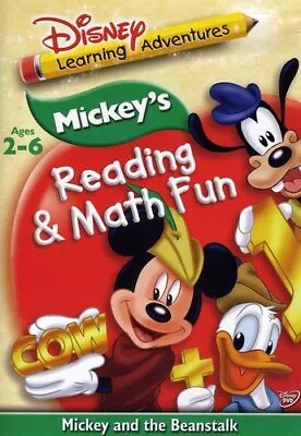 Disney's Learning Adventures - Mickey's Reading Math And Fun - Mickey And Th... • $3.99