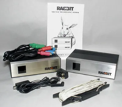 Rabbit Systems  TR-7000 VCR Multiplying System Receiver Transmitter Set  • $19.99