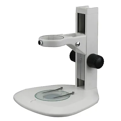 AmScope Large Rounded Microscope Table Stand With Focusing Rack • $97.99