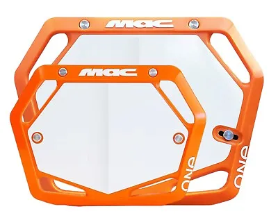 Mac One Bmx Mini/cruiser Number Plate - Orange • $30