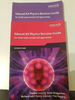 Edexcel AS & A2 Physics Revision Guides - TWO BOOKS  • £10