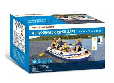 Pathfinder 4 Person Inflatable River Raft Boat • $60