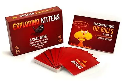 $31.45 • Buy Exploding Kittens Card Game Original Edition