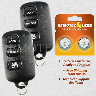 2 For 2003 2004 2005 2006 2007 Toyota Sequoia Replacement Remote Car Key Fob 3b • $22.45